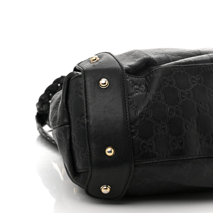 Gucci Guccissima Small Pelham Shoulder Bag Black 8 of 11