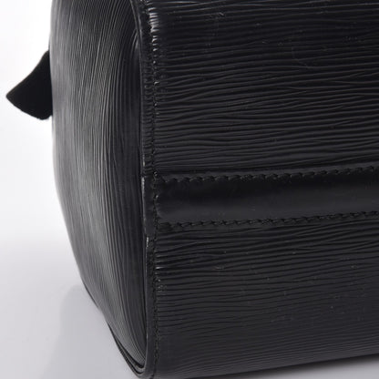Louis Vuitton Epi Speedy 25 Black 8 of 8