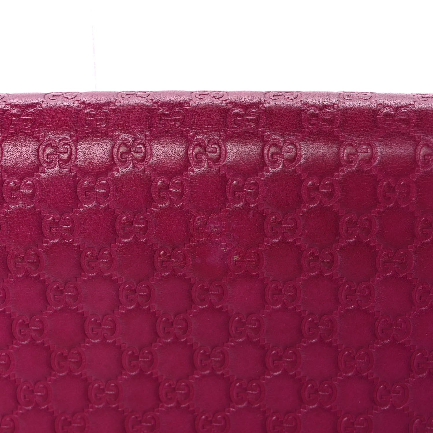 Gucci Soft Microguccissima Dice Chain Wallet Bright Bouganville 13 of 14