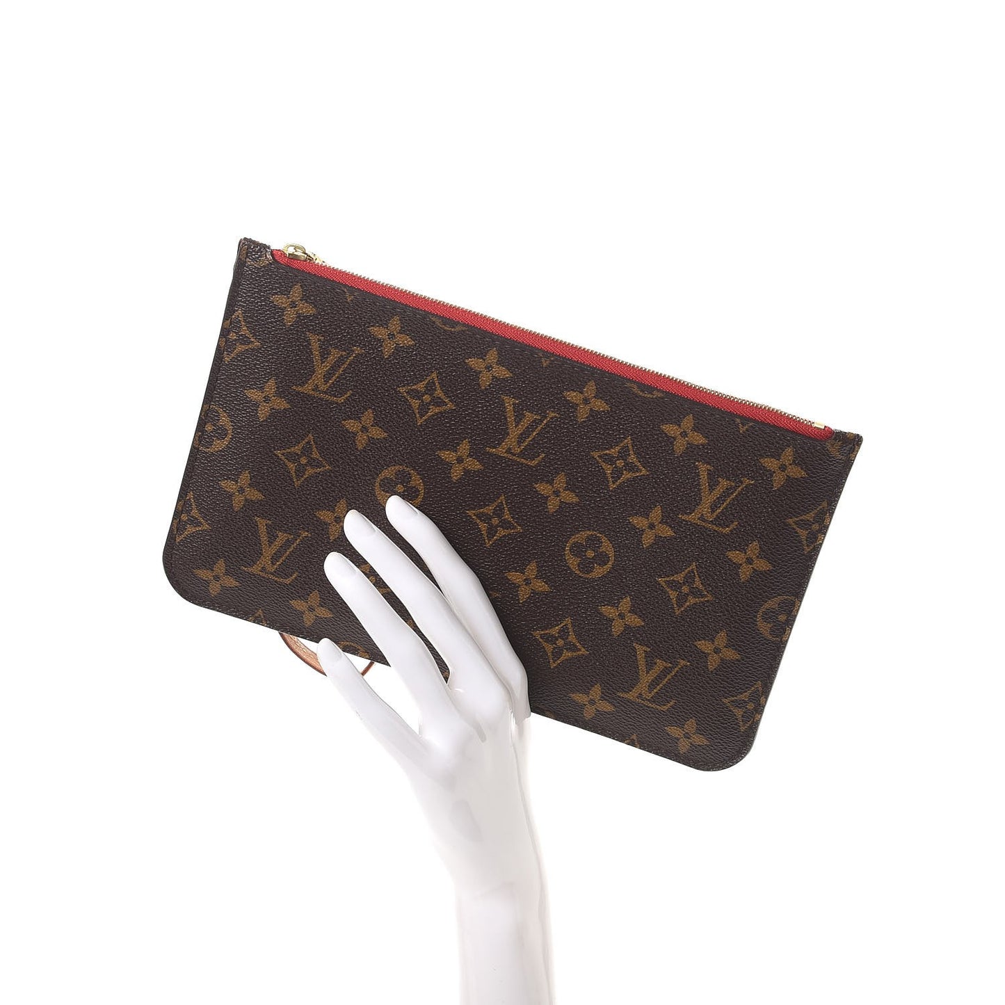 Monogram Neverfull MM GM Pochette Cherry