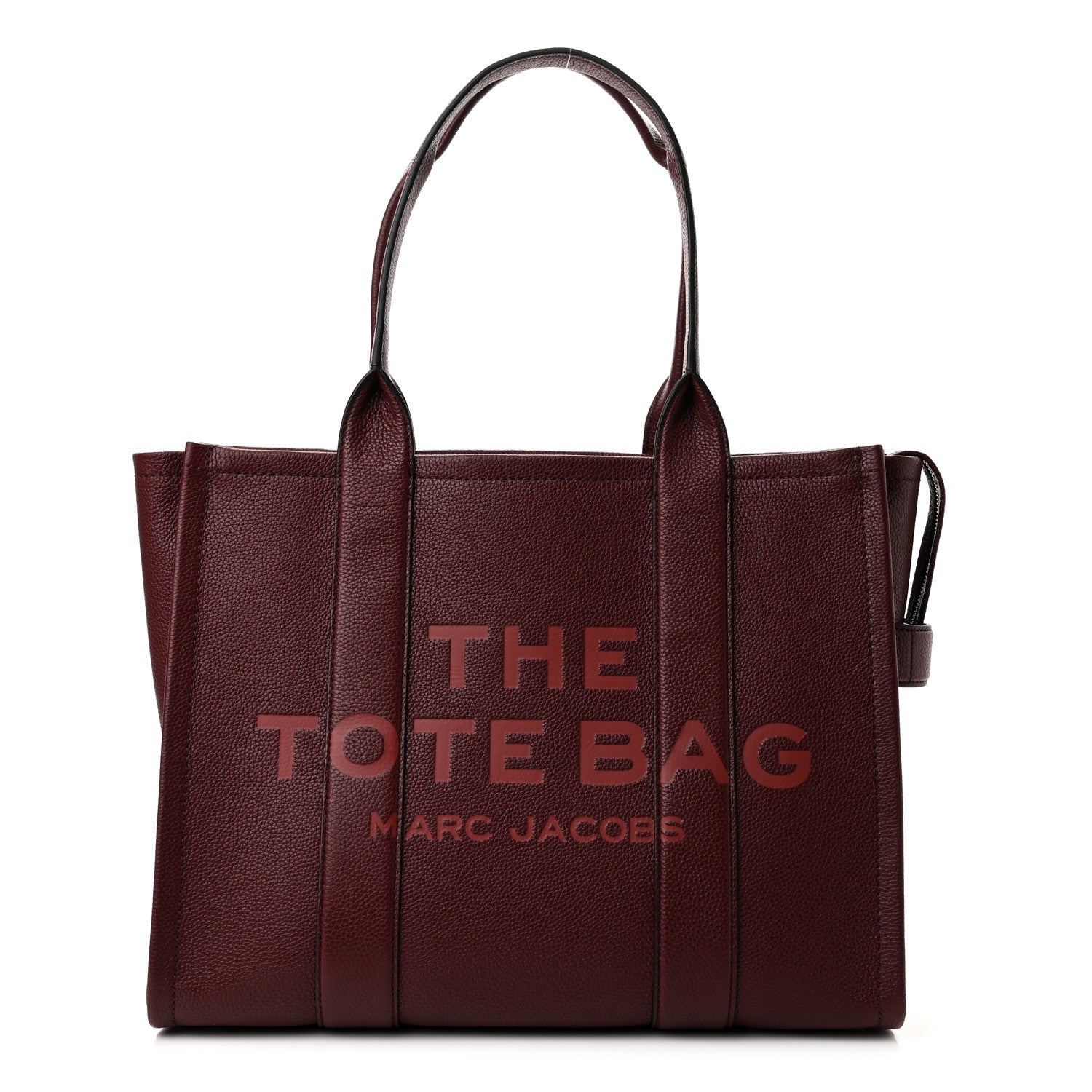 Marc Jacobs Grained Calfskin Large The Tote Bag Chianti 1 of 9