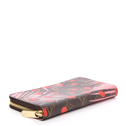Louis Vuitton Monogram Jungle Dots Zippy Wallet Sugar Pink Poppy 4 of 7