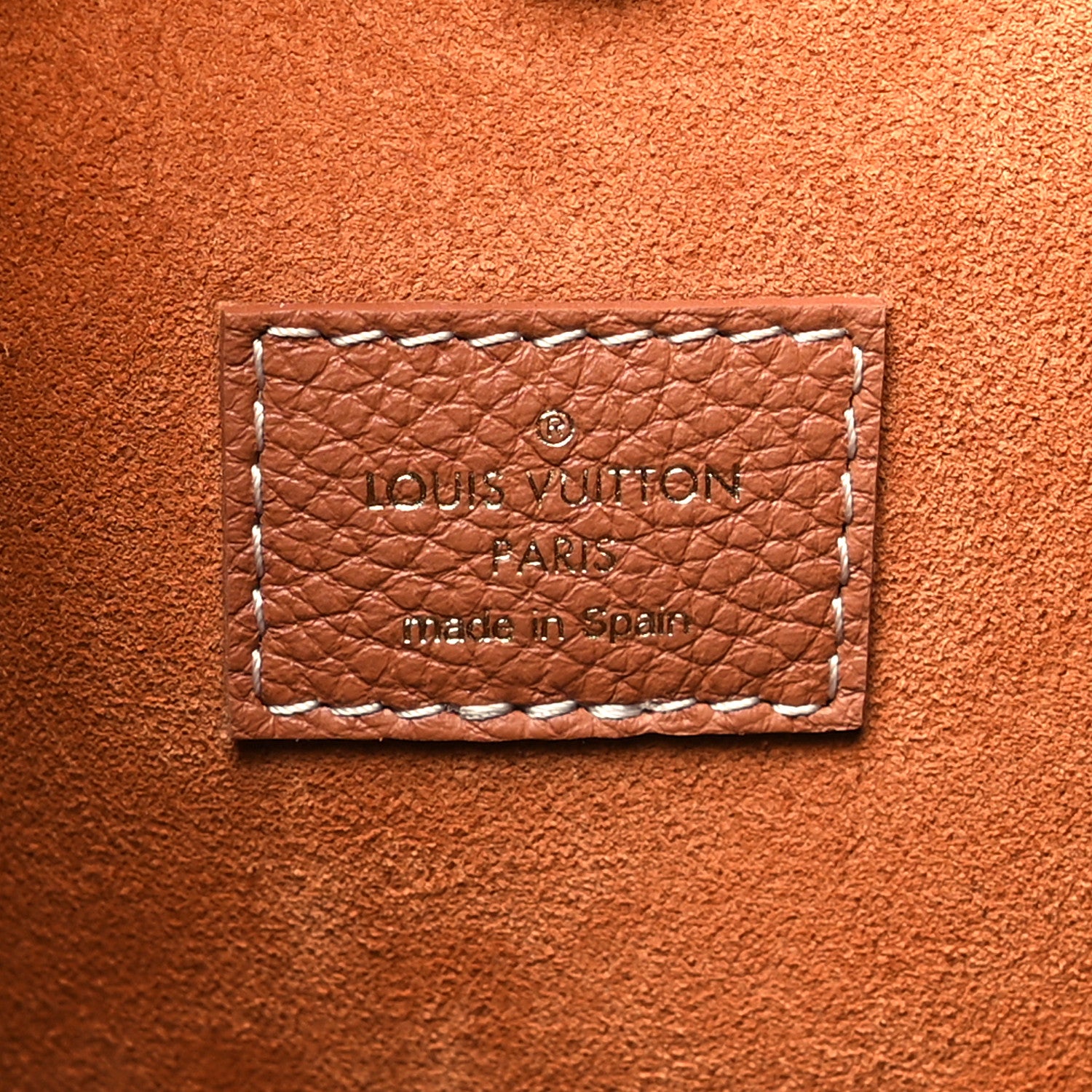 Louis Vuitton Grained Calfskin Low Key Hobo MM Cognac 7 of 9