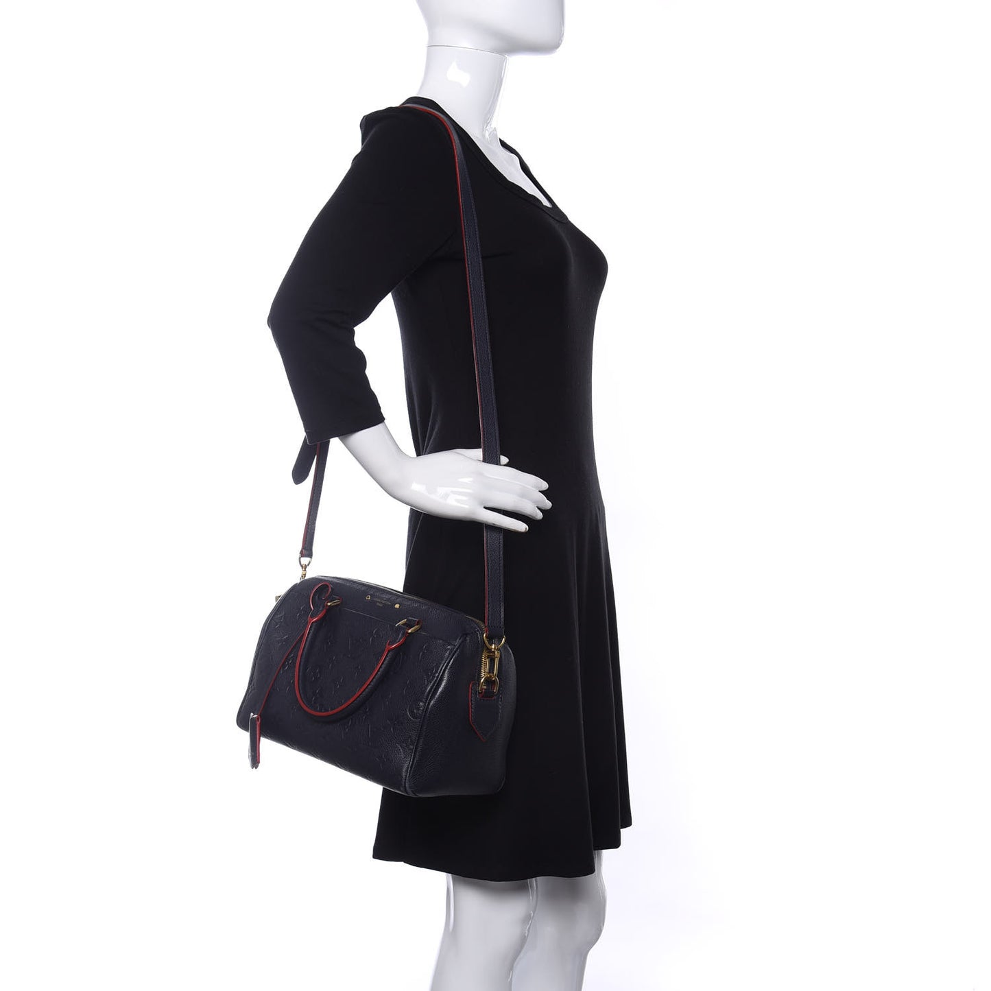 Empreinte Speedy Bandouliere 25 NM Marine Rouge