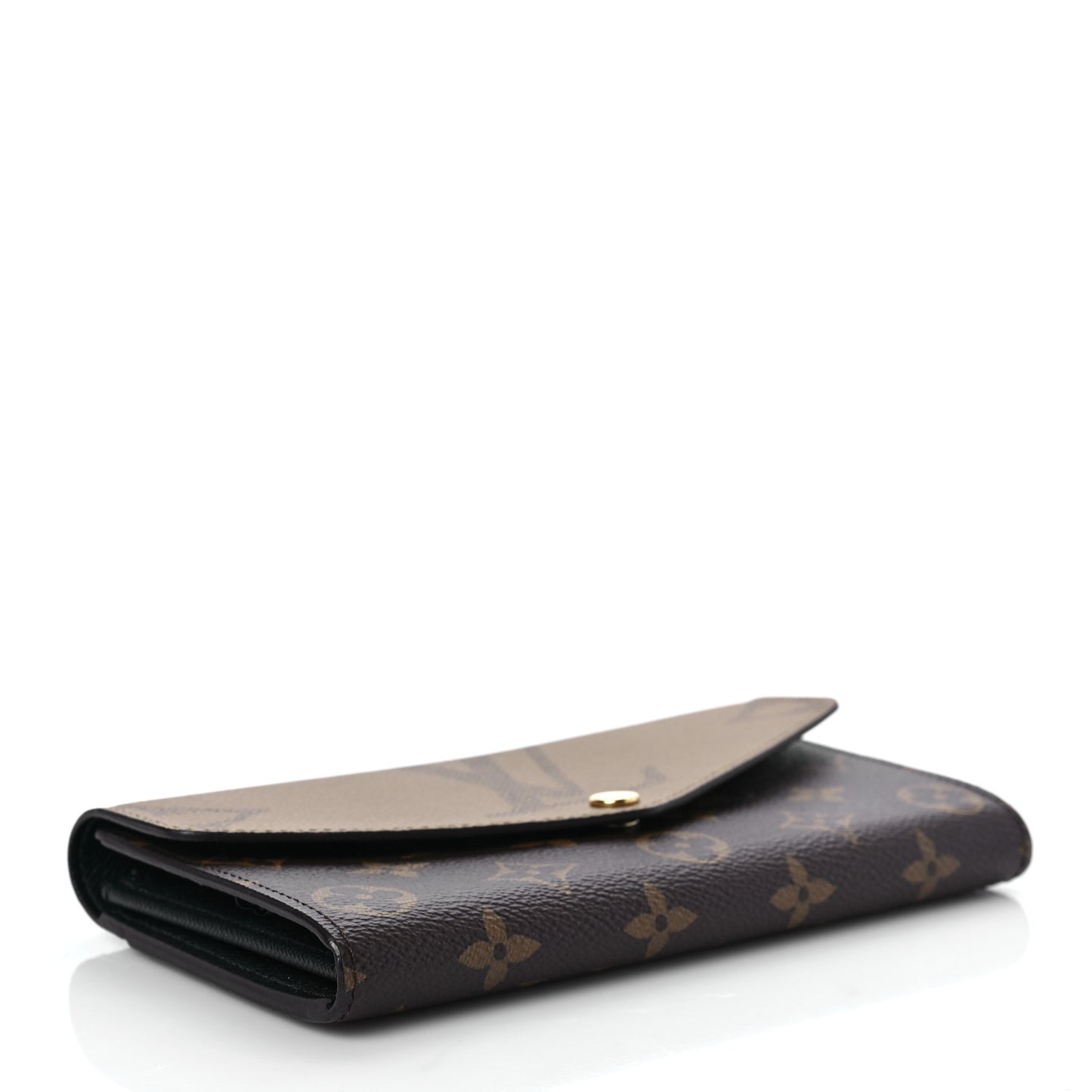 Reverse Monogram Giant Sarah Wallet