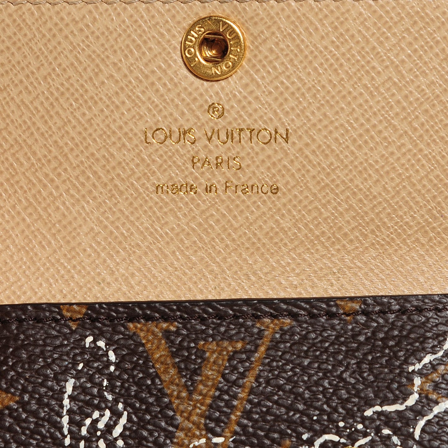 Monogram Dentelle Ludlow Wallet Gold