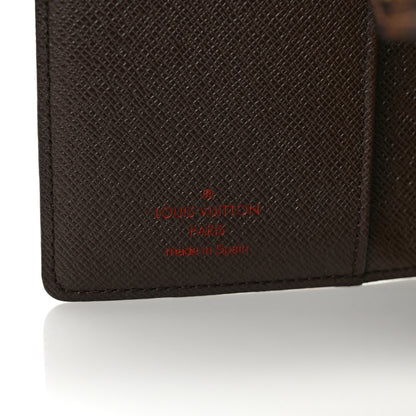 Louis Vuitton Damier Ebene Small Ring Agenda Cover 6 of 6