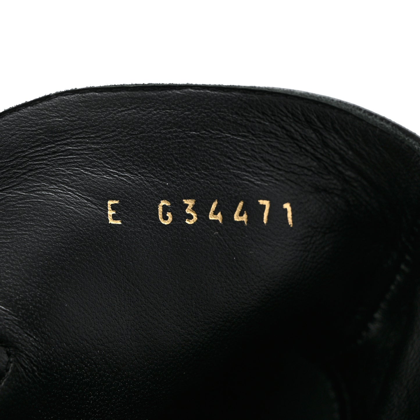 Lambskin Quilted Pearl CC Cap Toe Short Boots 37 Black