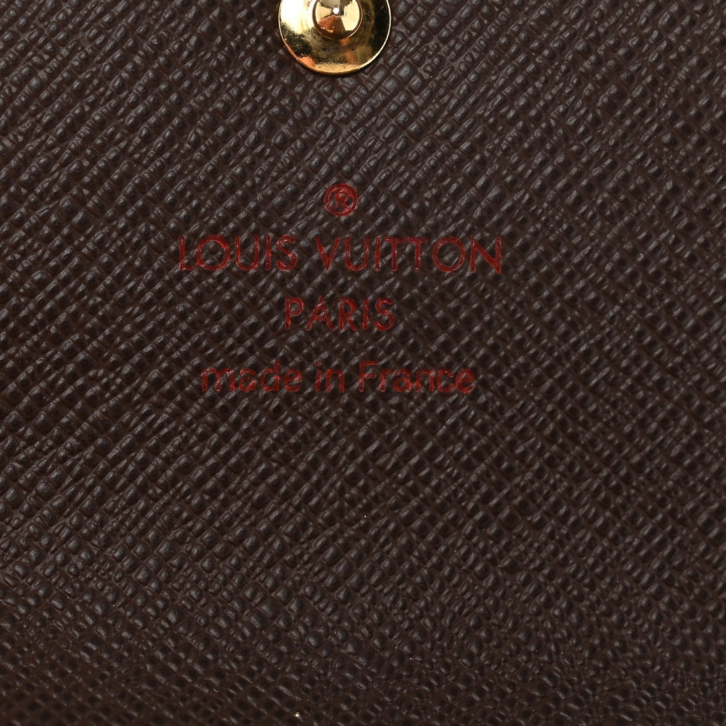 Damier Ebene Multicles 6 Key Holder