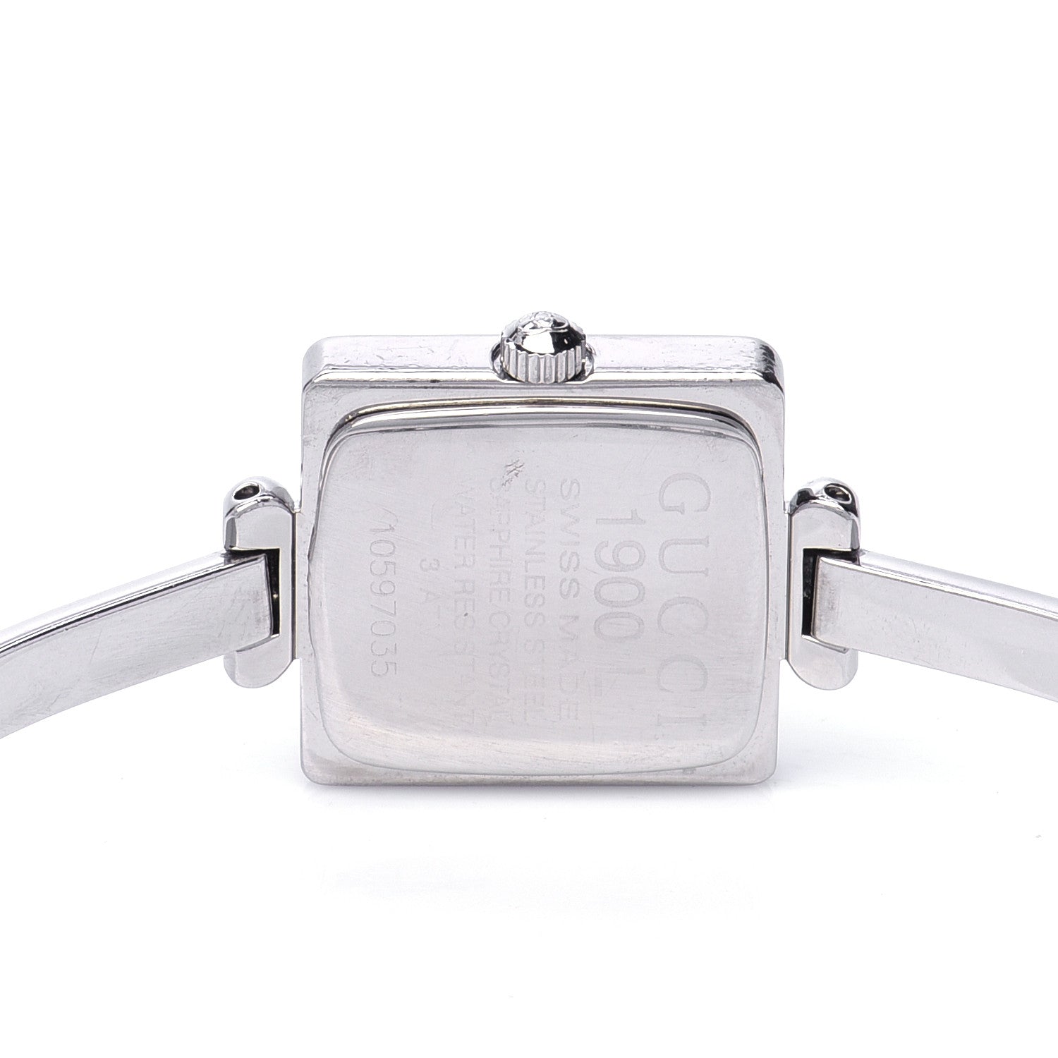Gucci Stainless Steel 19mm 1900L Quartz Watch Grey 4 of 5