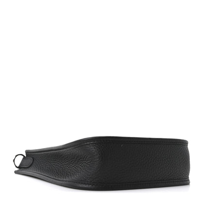 Hermes Taurillon Clemence Evelyne TPM Black 4 of 10
