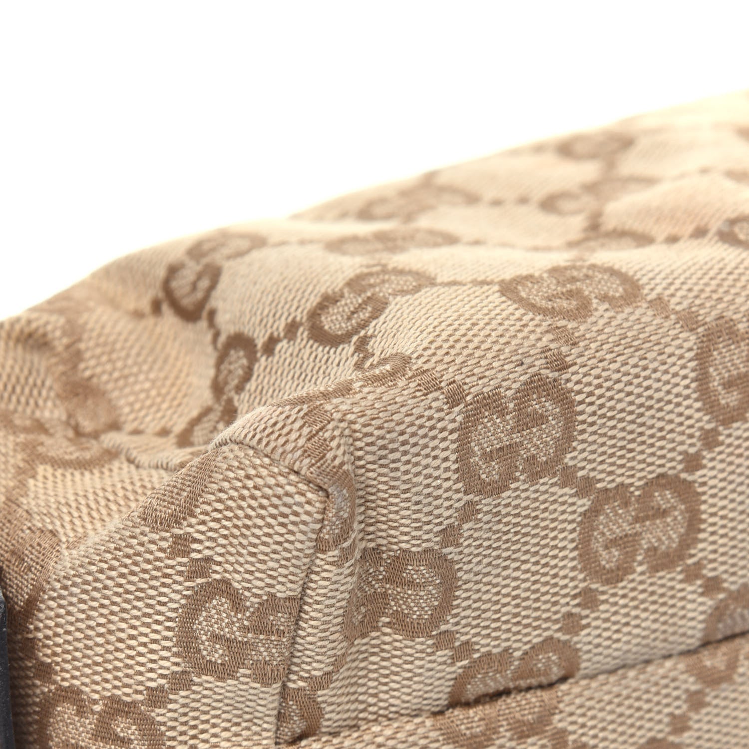 Gucci Monogram Small Cosmetic Case Metallic Bronze 14 of 19