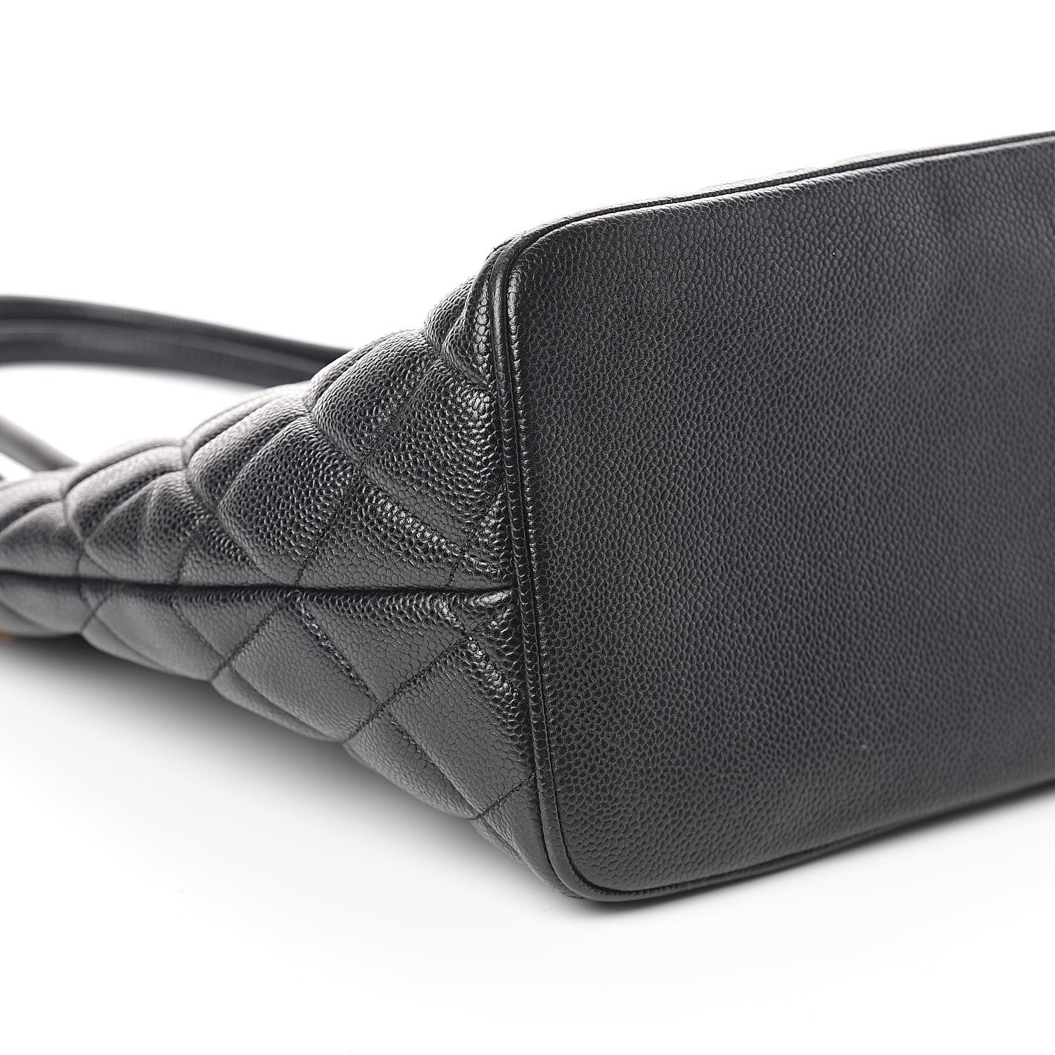 Chanel Caviar Quilted Medallion Tote Black 8 of 9