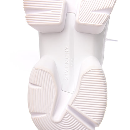 Givenchy Calfskin Neoprene Jaw Low Sneakers 38 White 6 of 9