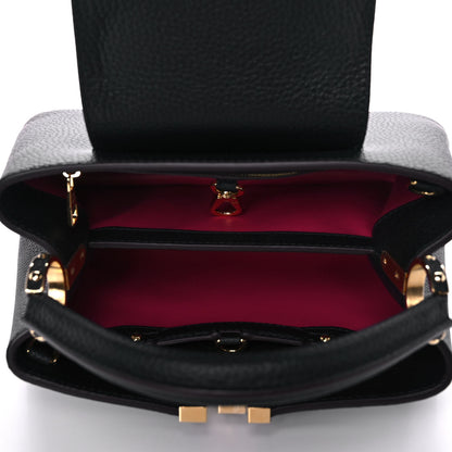 Louis Vuitton Taurillon Capucines BB Black 5 of 9