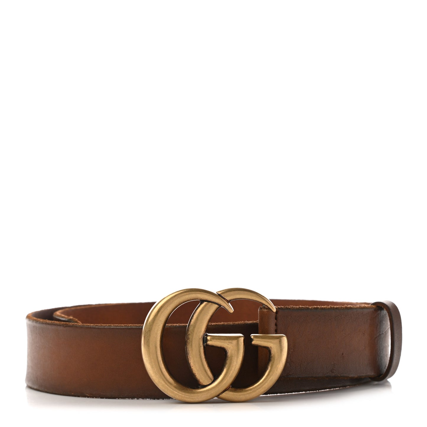 Faded Calfskin Double G 40mm Belt 95 38 Cuir