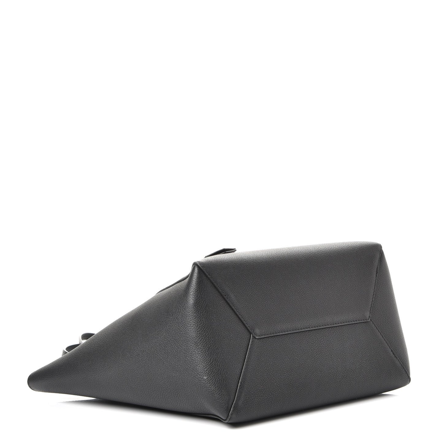 Calfskin Lockme Cabas Black