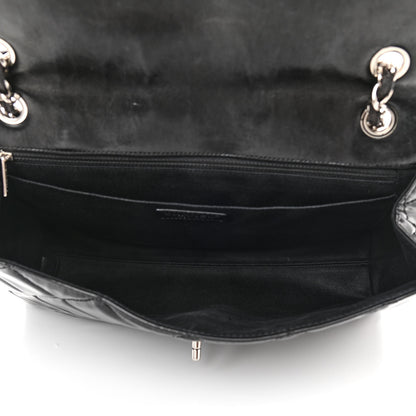 Chanel Vinyl Quilted In The Business Flap Bag Black 9 of 15