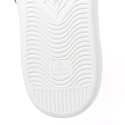 Gucci Calfskin Ayers Web UFO Dragon Embroidered Mens Ace Sneakers 11 White 7 of 9