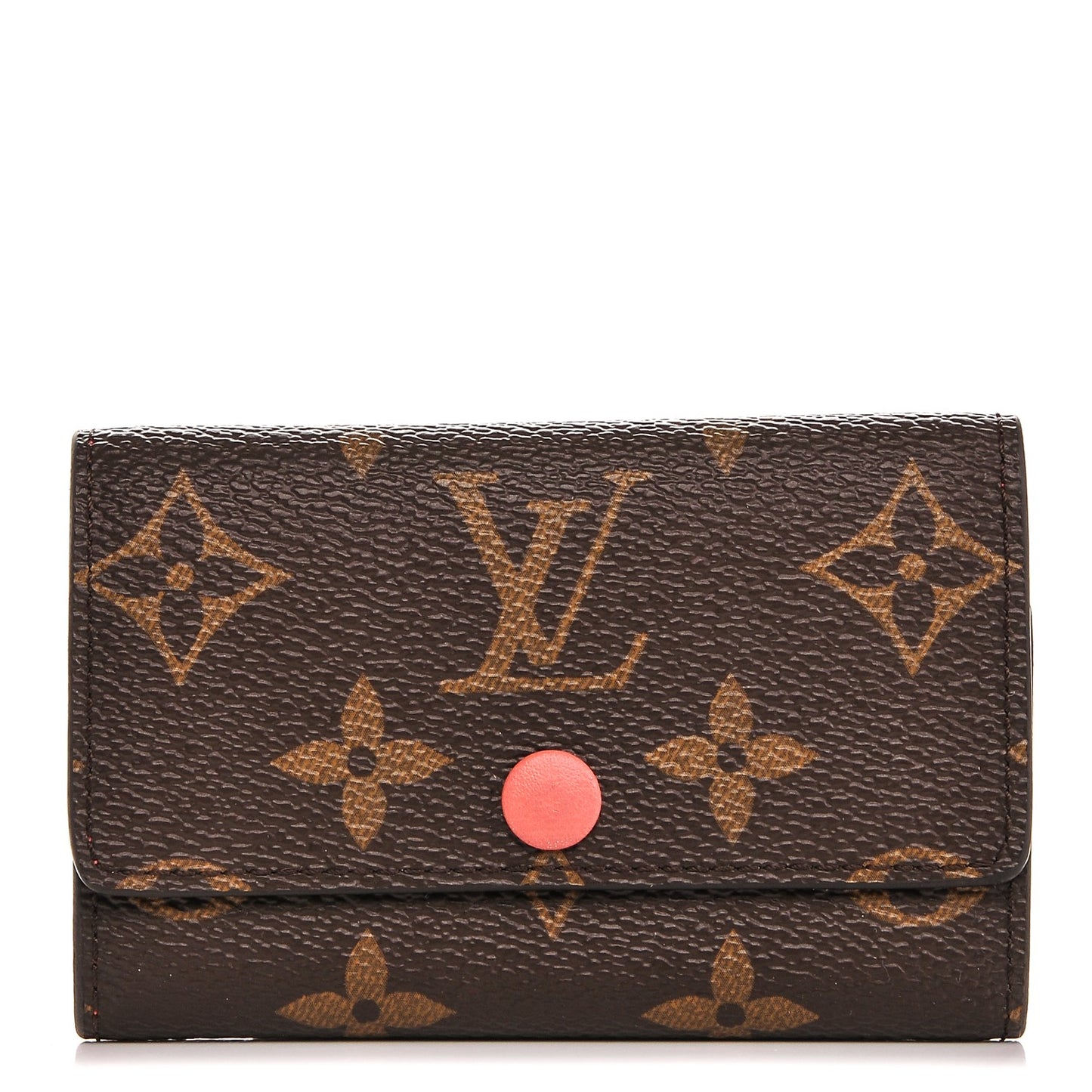 Monogram 6 Key Multicles Holder Poppy