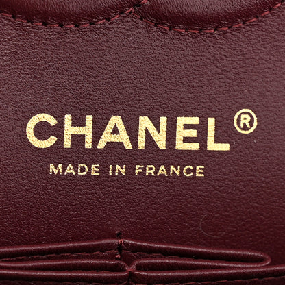 Chanel Caviar Quilted Small Double Flap Burgundy 6 of 11