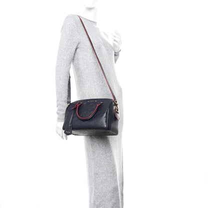 Louis Vuitton Empreinte Speedy Bandouliere 25 NM Marine Rouge 2 of 10