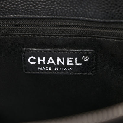 Chanel Caviar Quilted Grand Shopping Tote GST Black 5 of 12