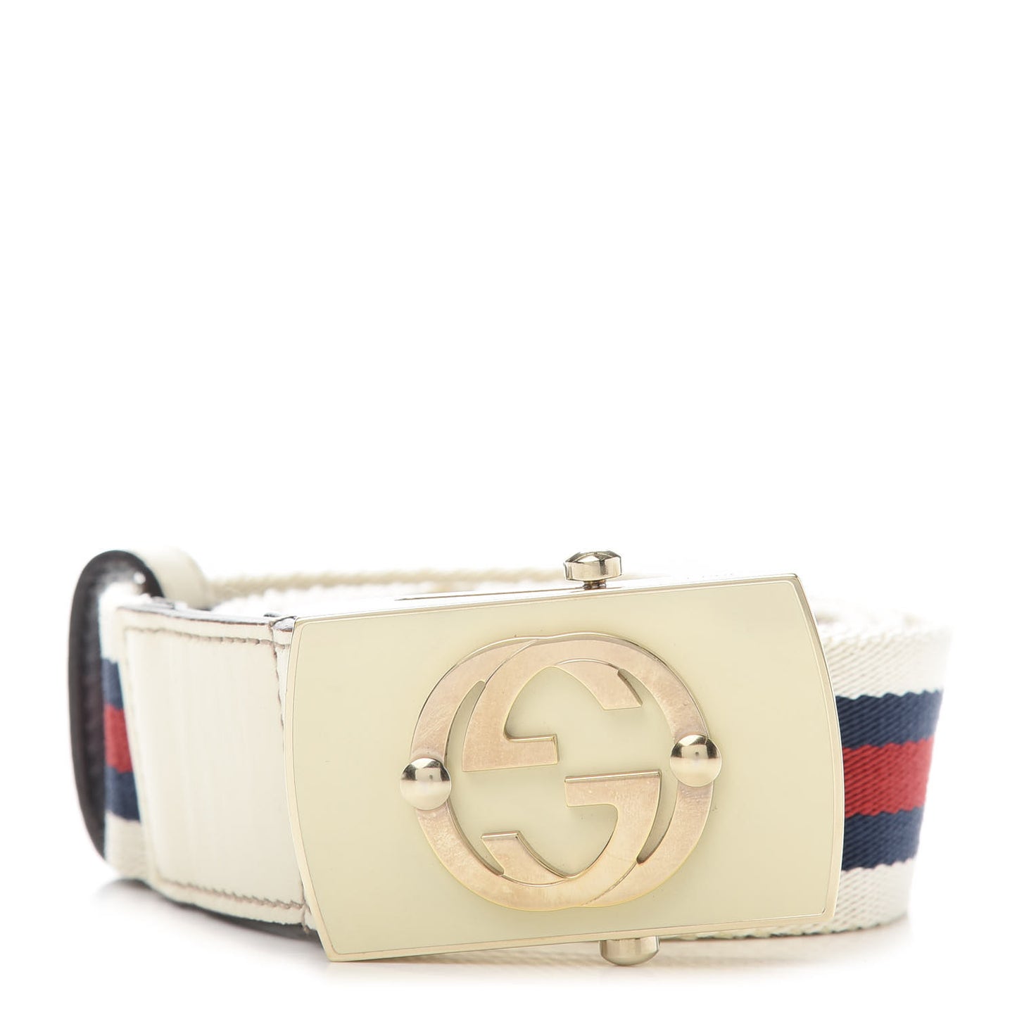 Nylon Buckle Web Belt 80 32 Red Green