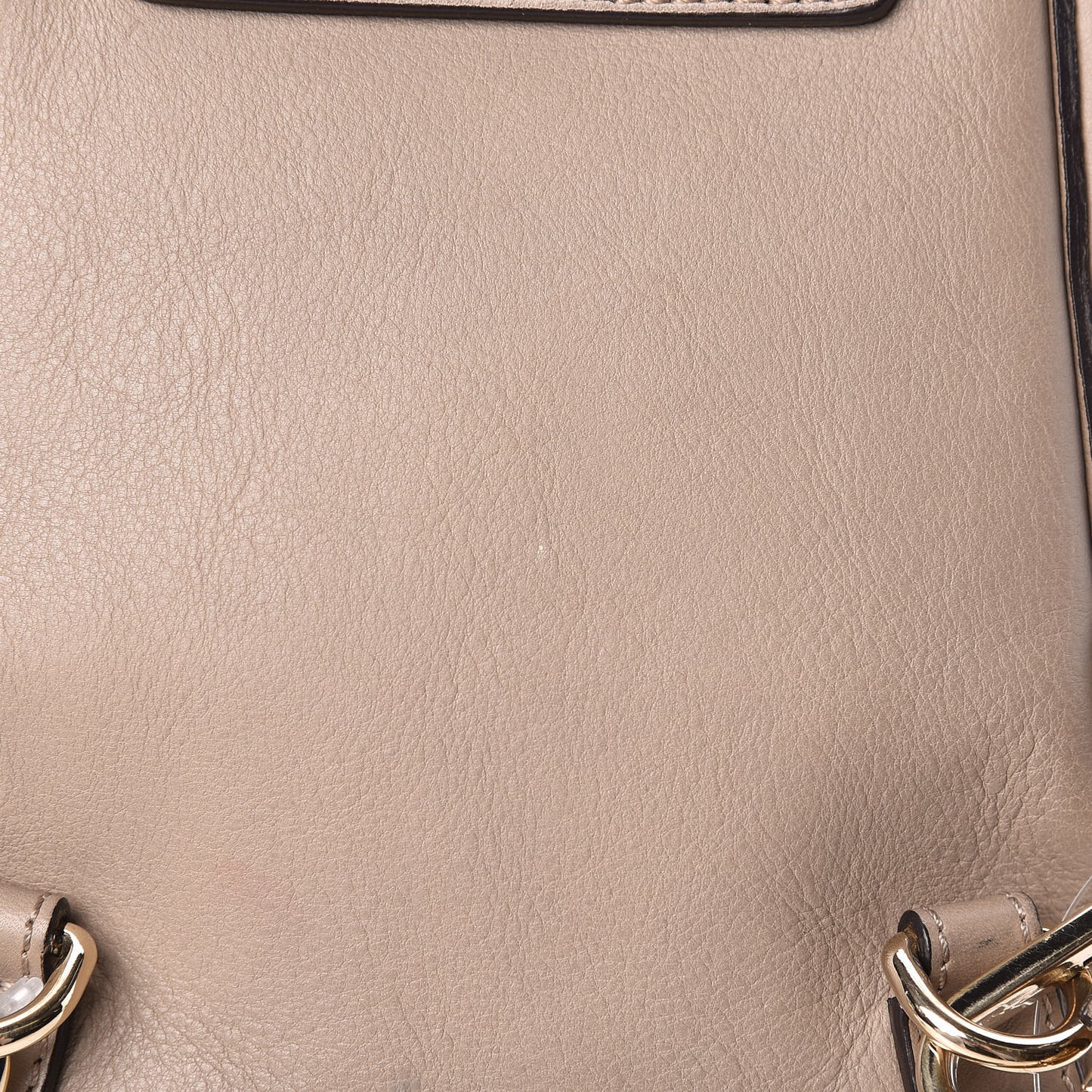 Suede Calfskin Mini Faye Backpack Motty Grey