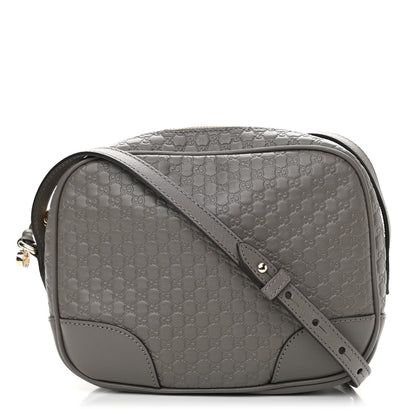 Gucci Microguccissima Mini Bree Messenger Bag Grey 1 of 10