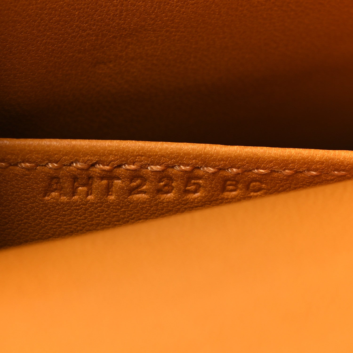 Hermes Chevre Mysore Mini Kelly Sellier 20 Jaune D'or 7 of 11