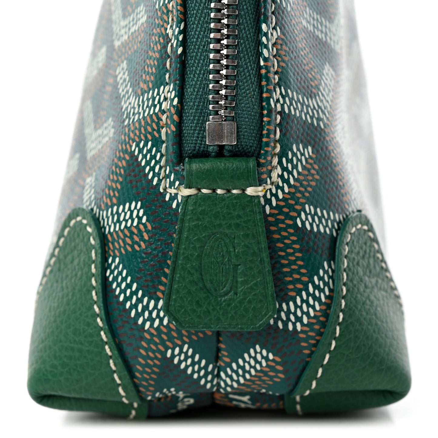 Goyardine Vendome Toiletry Pouch Green