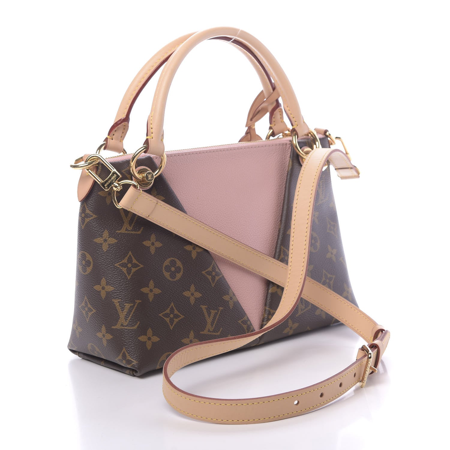 Louis Vuitton Monogram V Tote BB Rose Poudre 3 of 10