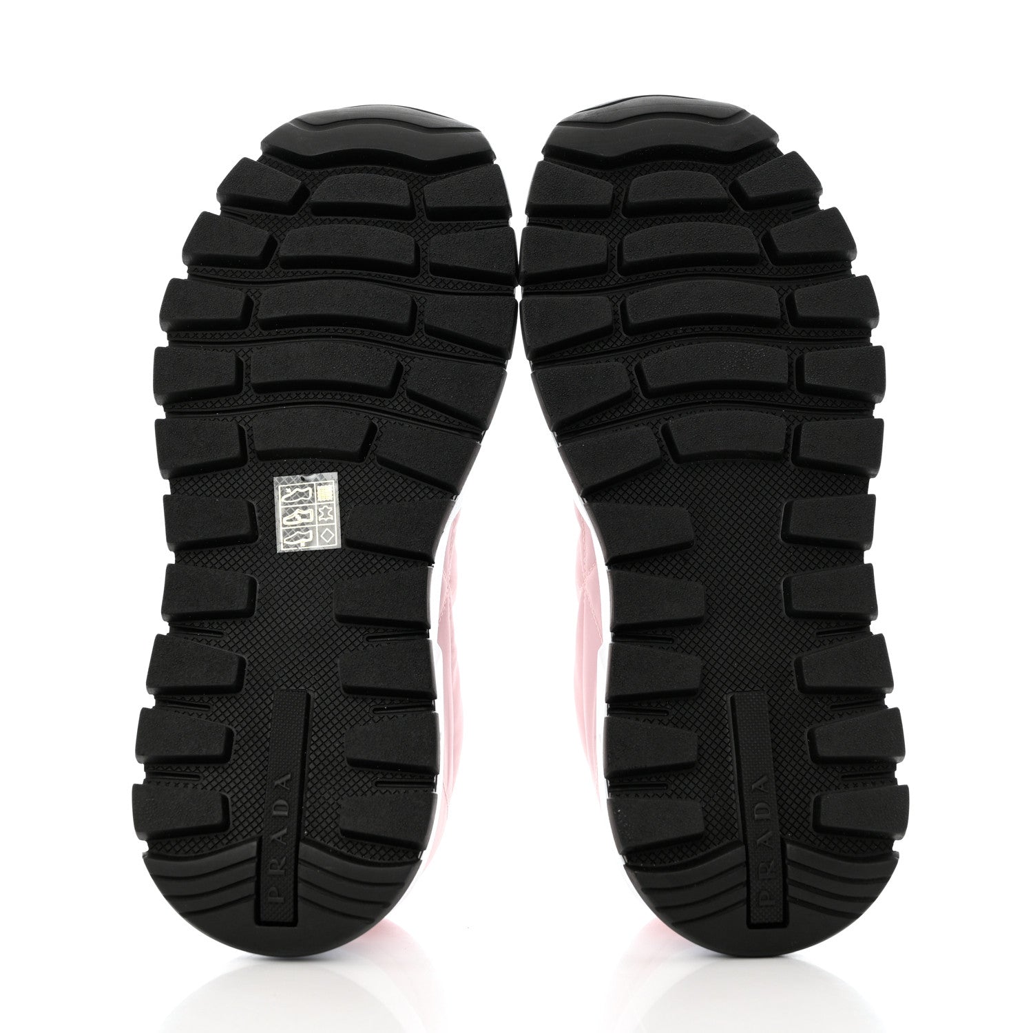 Prada Re-Nylon Piuma Metal Triangle Logo Quilted 45mm Sneakers 39 Alabastro 5 of 9