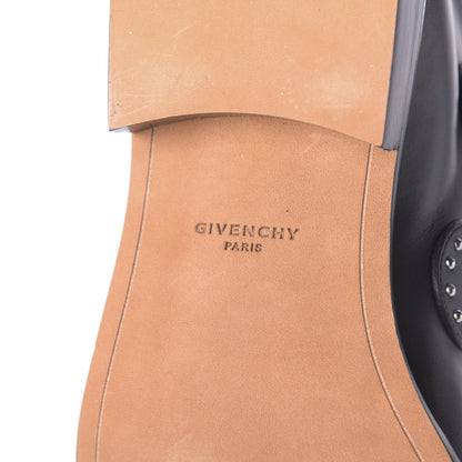 Givenchy Calfskin Studded Prue Buckle Bootie 39.5 Black 7 of 13