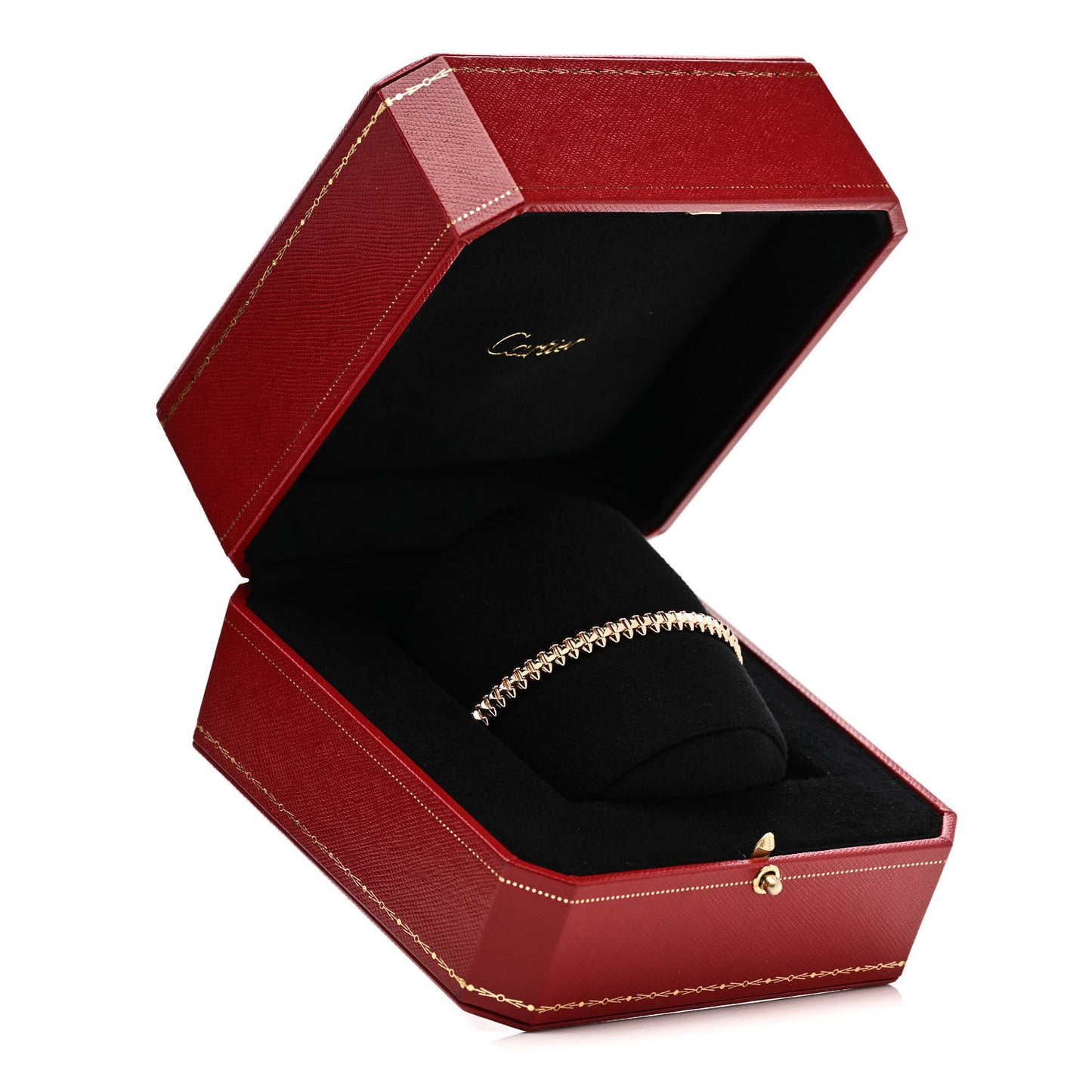 18K Pink Gold Small Clash De Cartier Bracelet 16