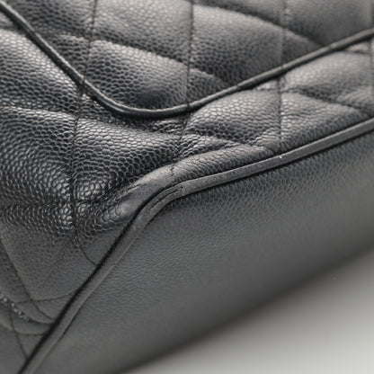 Chanel Caviar Quilted Medallion Tote Black 13 of 16