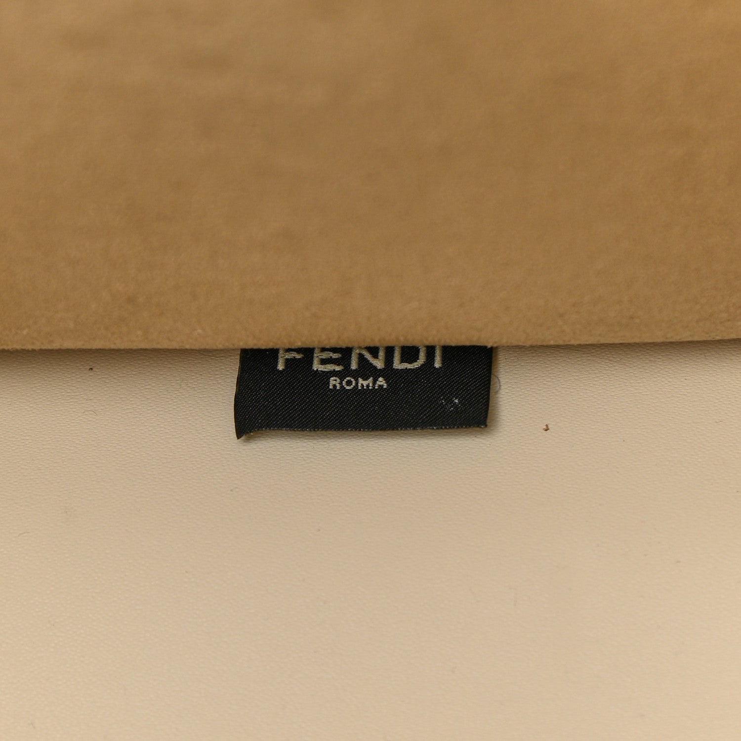 Fendi Vitello King Plexiglass Logo Embossed Large Fendi Sunshine Shopper Tote White Ice 7 of 11