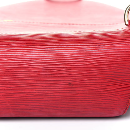 Louis Vuitton Epi Mabillon Backpack Castillan Red 13 of 23