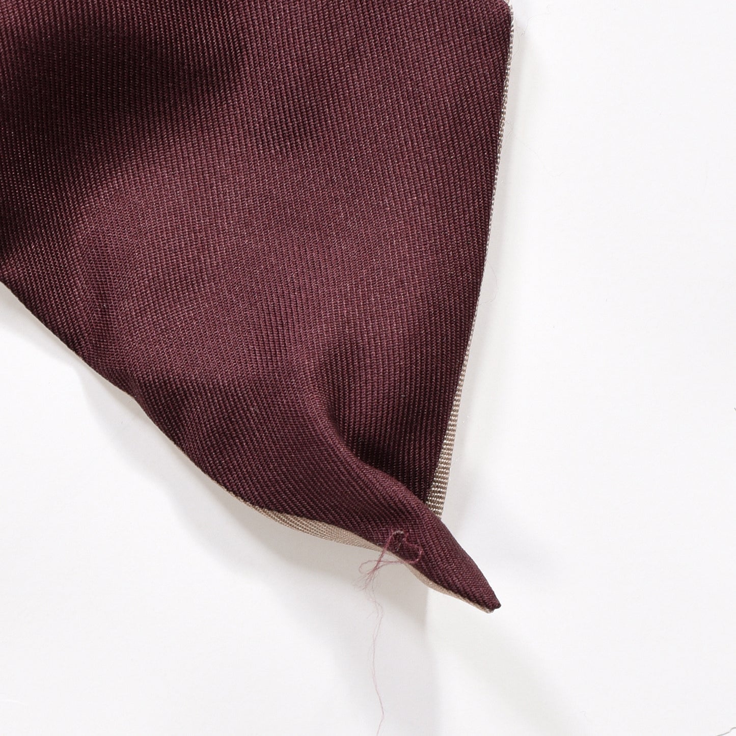 Silk Oblique Mitzah Scarf Bordeaux