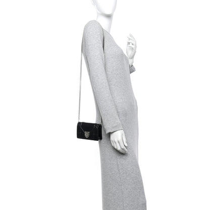 Christian Dior Lambskin Baby Diorama Flap Bag Black 2 of 13