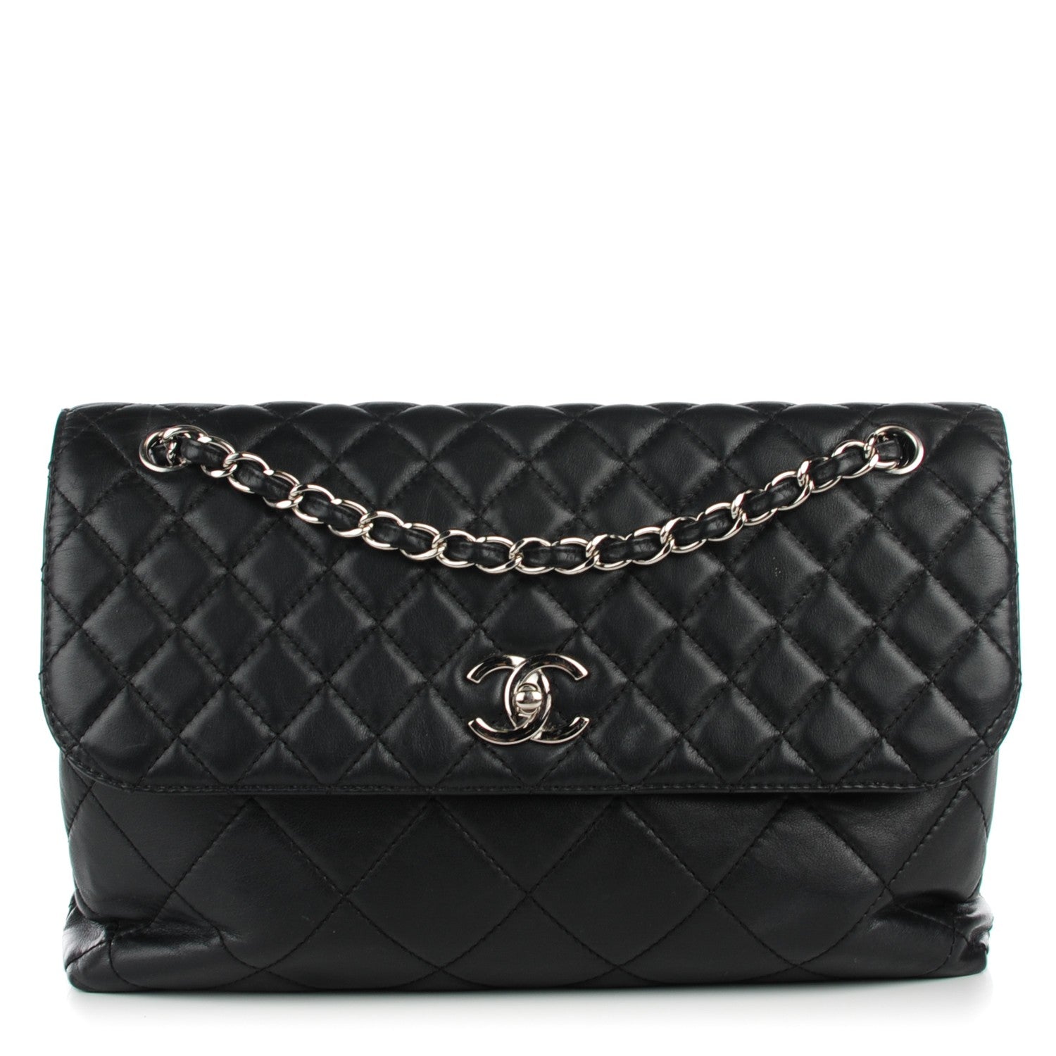 Chanel Calfskin Quilted In the Business Flap Bag Black 1 of 9