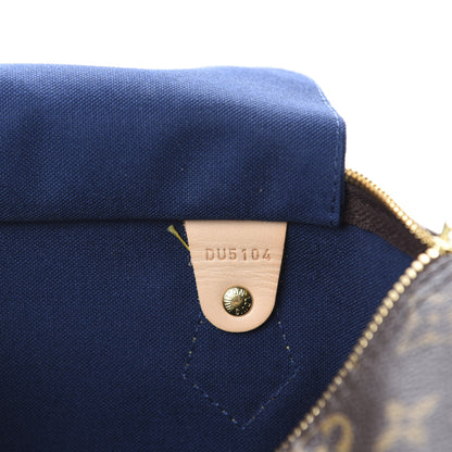 Louis Vuitton Monogram My LV Heritage Speedy Bandouliere 30 Blue Marine Gris 8 of 13