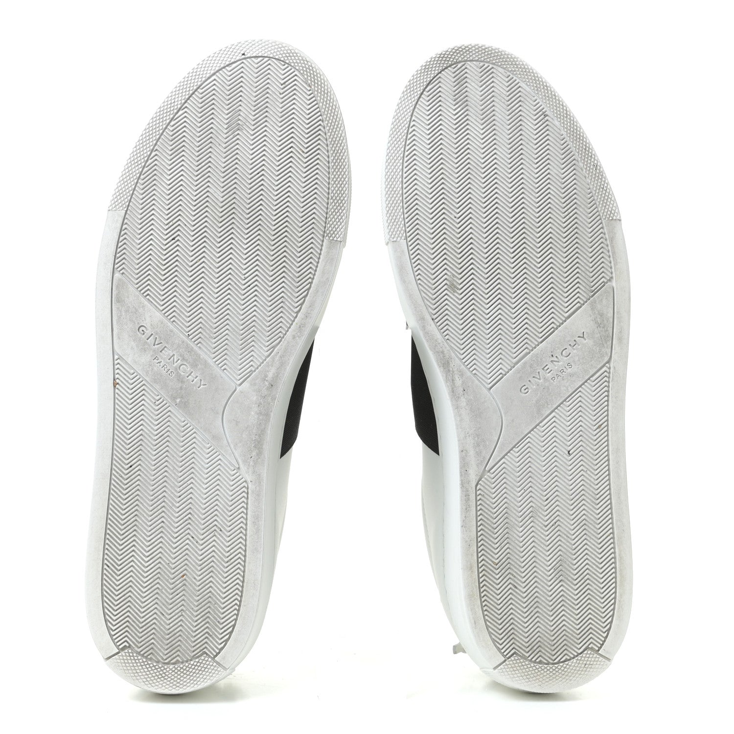 Givenchy Calfskin Band Logo Womens Urban Street Sneakers 39.5 White Black 6 of 13