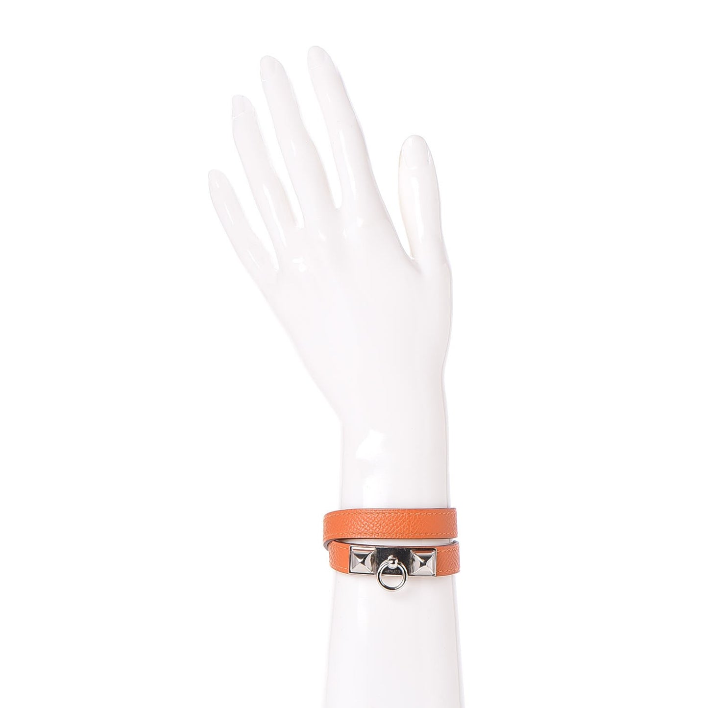 Epsom Rivale Double Tour Bracelet XS Orange