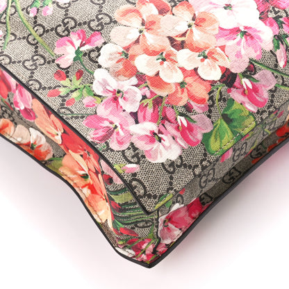 Gucci Soft GG Supreme Monogram Blooms Vertical Tote Beige Multicolor Dry Rose 12 of 13