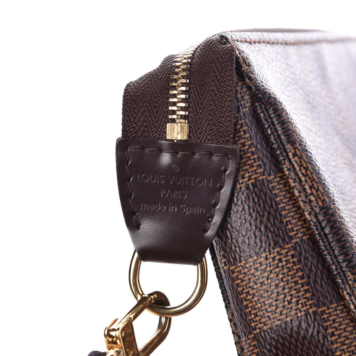 Louis Vuitton Damier Ebene Pochette Accessories NM 14 of 17