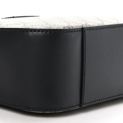 Gucci GG Supreme Monogram Camera Bag Beige Black 8 of 9