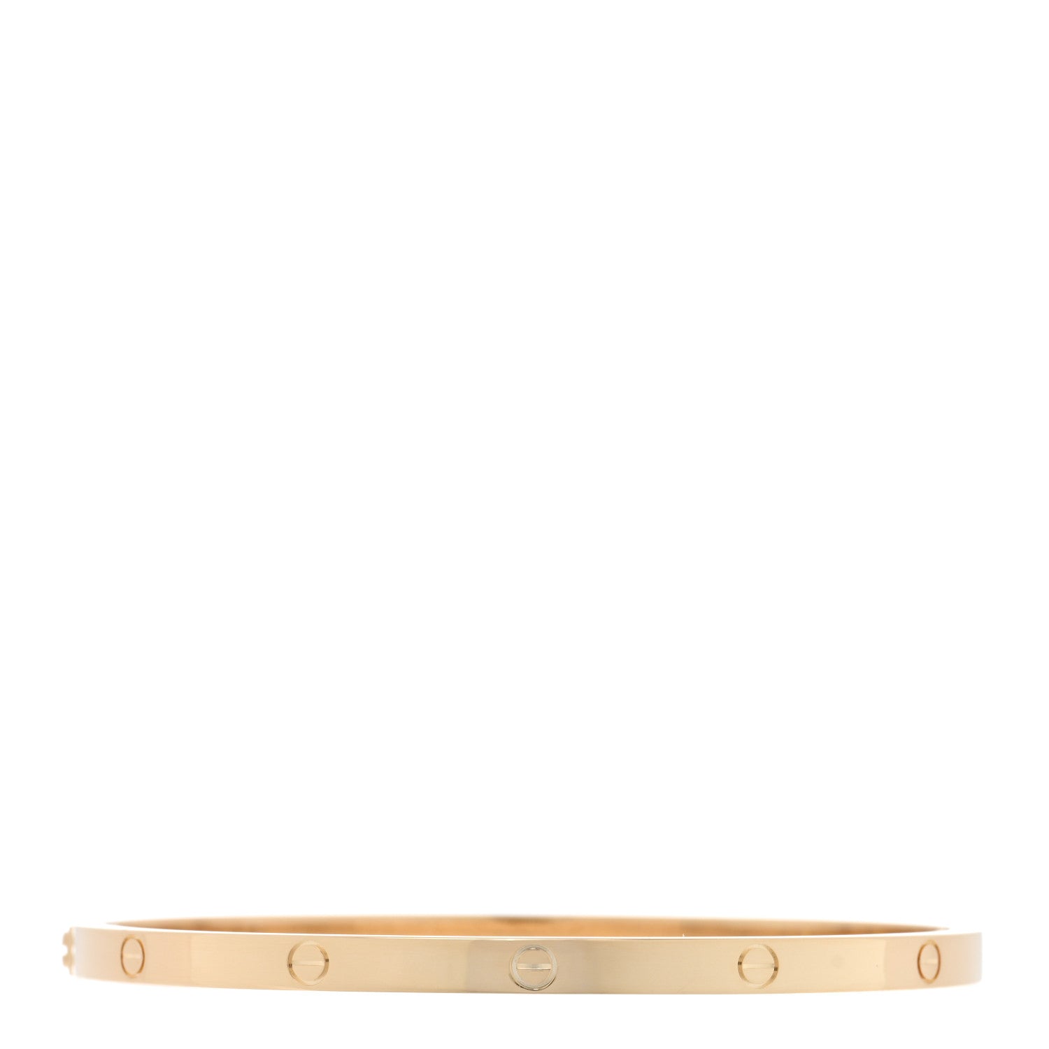 Cartier 18K Yellow Gold Small LOVE Bracelet 17 2 of 5