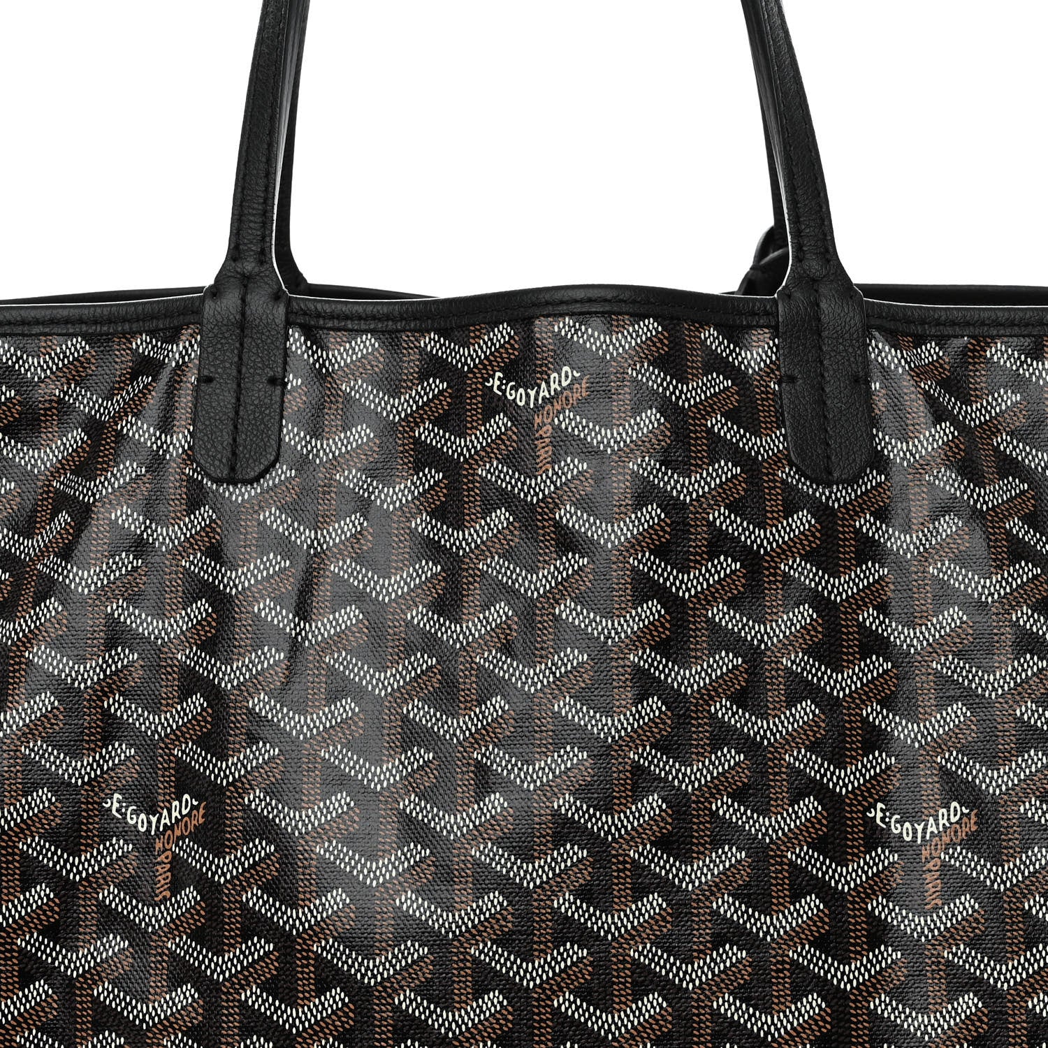 Goyard Goyardine Saint Louis PM Black 8 of 10